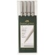 Faber-Castell 166004 rotulador de punta fina 4 pieza(s)